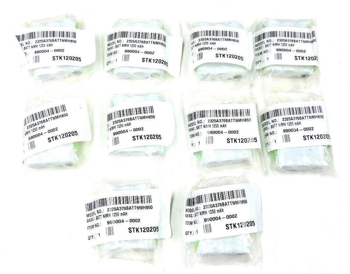 NEW NICKEL-METAL HYDRIDE BATTERIES 990004-0002, NIMH 1250 mAH STK120205, QTY: 11