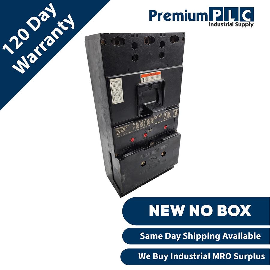 Used WESTINGHOUSE LA3400PRF / 5685D80G02 TRI-PAC CIRCUIT BREAKER 400A 3-P W/300A TRIP