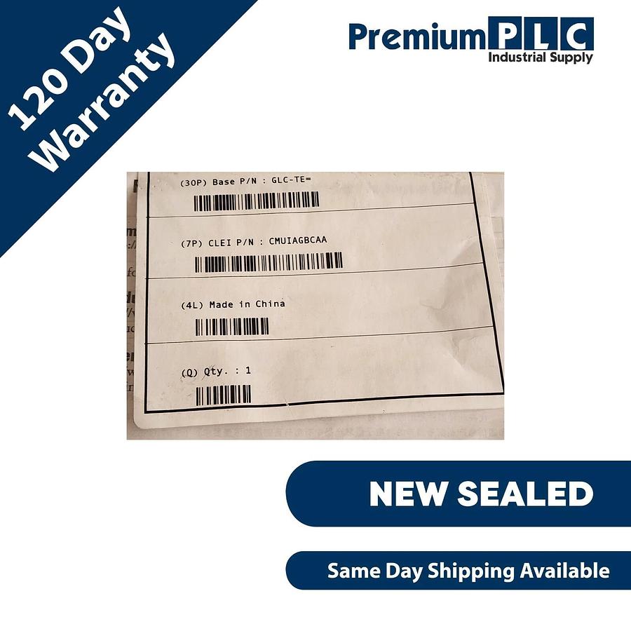Used NEW FS CISCO GLC-TE= 30-1475-01 GBIC 1000BASE-T RJ-45 SFP TRANSCEIVER W/HOLOGRAM