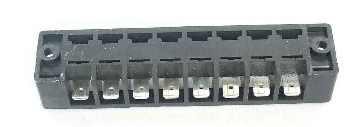 Used GENERIC YP-0467 SINGLE ROW TERMINAL BLOCK 8 POS. YP0467