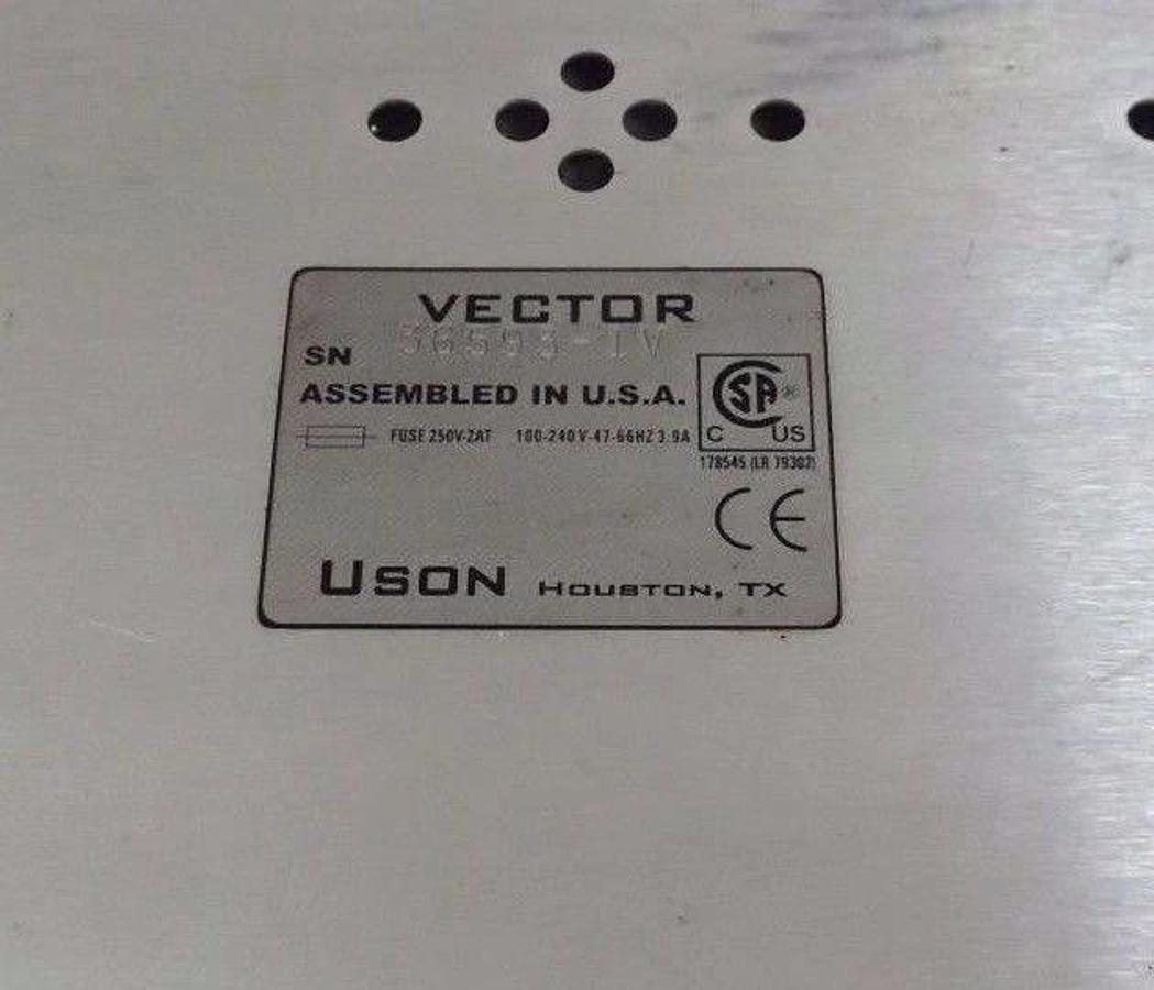 Used USON VECTOR 36593-1V OPERATOR INTERFACE PANEL 365931V