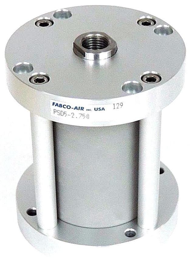 Used NEW FABCO AIR PSD5-2.750 PANCAKE II CYLINDER 2'' BORE 2-3/4" STROKE PSD52750