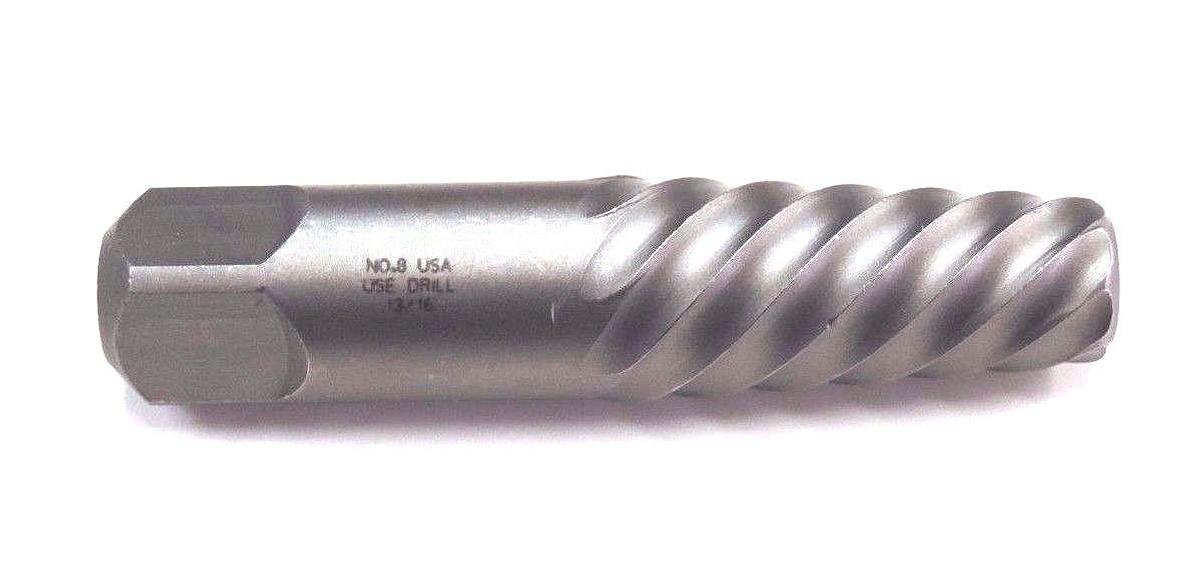 Used LOT OF 2 NIB CLEVELAND TWIST DRILL C53658 13/16'', 4.375'' LENGTH, EZY-OUT