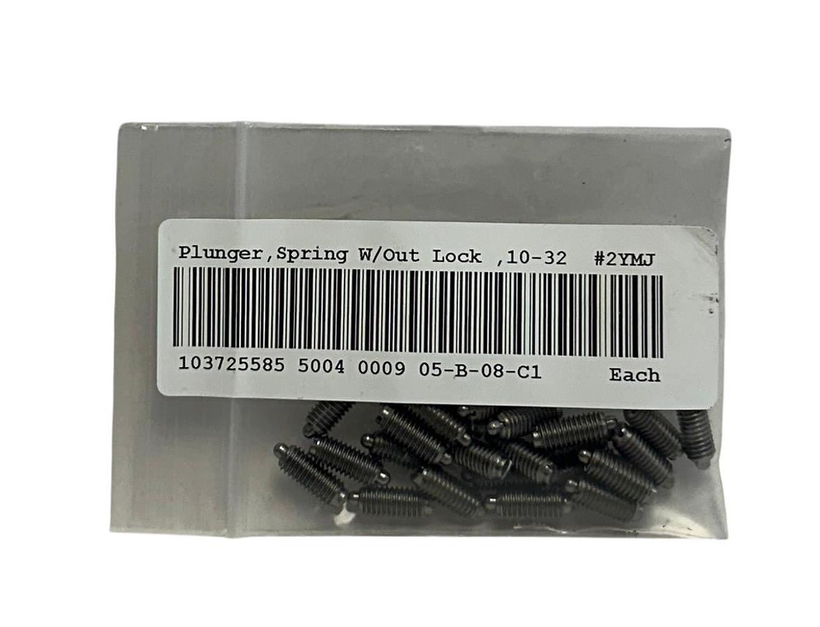 Used 25 TRIANGLE 05-B-08-C1 / 2YMJ / 10-32 / 103725585 OEM SPRING PLUNGERS NSNP
