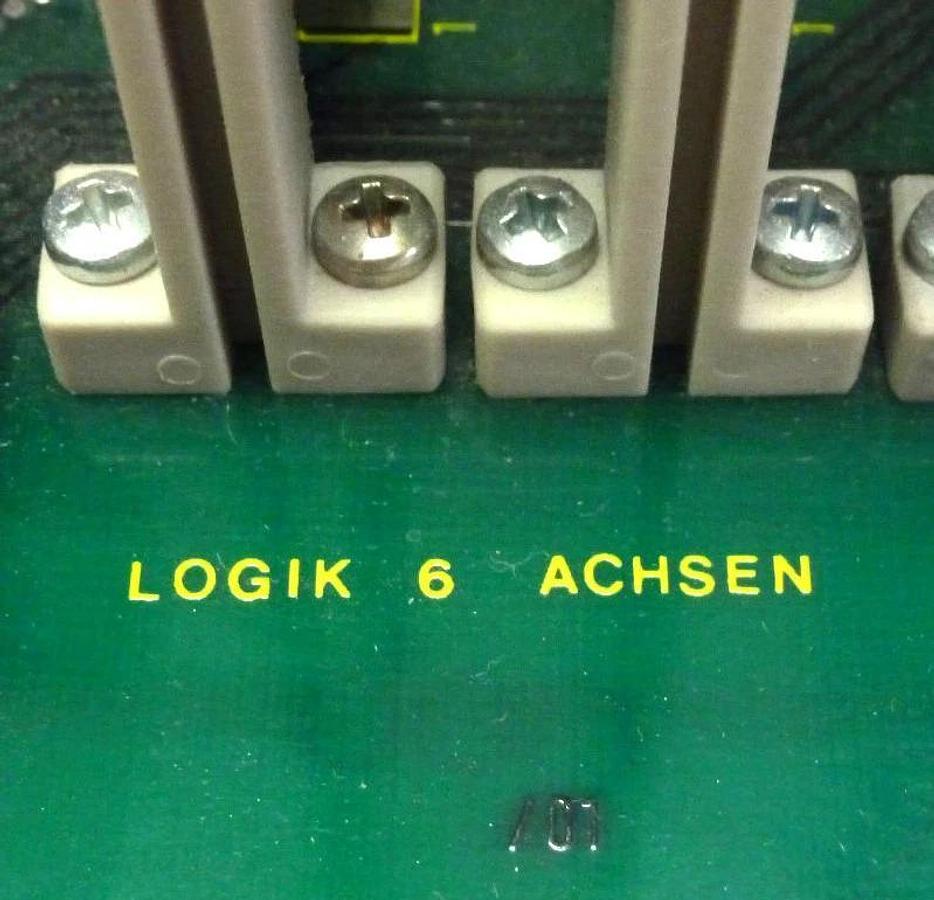 AUSGANGSSTUFE LOGIK 6 ACHSEN CONTROL BOARD NEW