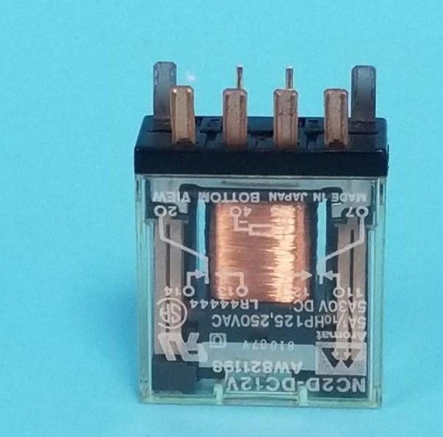 Used AROMAT NC2D-DC12V RELAY NC2DDC12V, 5A, 30VDC