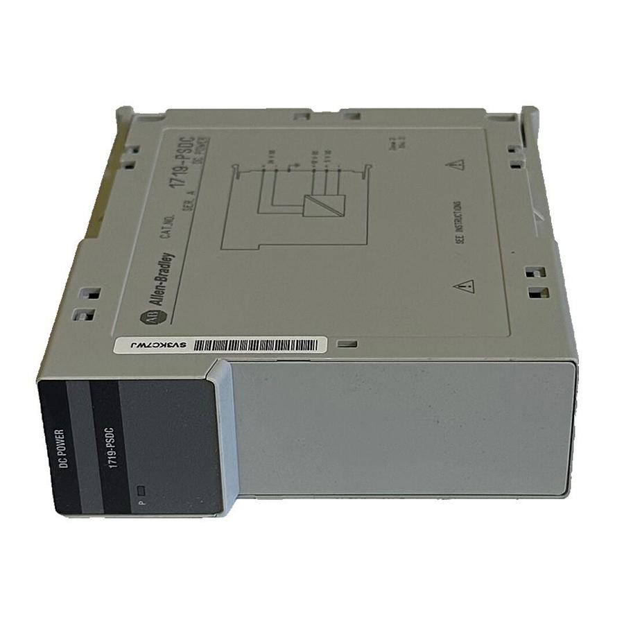 Used ALLEN BRADLEY 1719-PSDC /A EX I/O INTRINSICAL DC POWER SUPPLY 1719PSDC