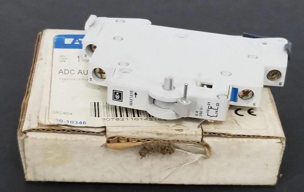 Used NIB EATON CUTLER-HAMMER ADCWAX1A1B ADC AUXILIARY CONTACT 1A/1B