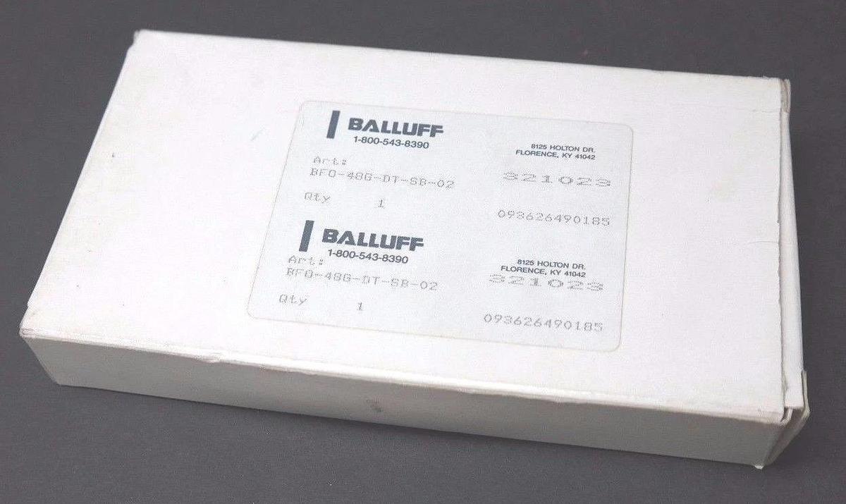 Used NIB BALLUFF BF0-48G-DT-SB-2 FIBER OPTIC CABLE BFO-48G-DT-SB-2, BFO-48G-DT-SB-02