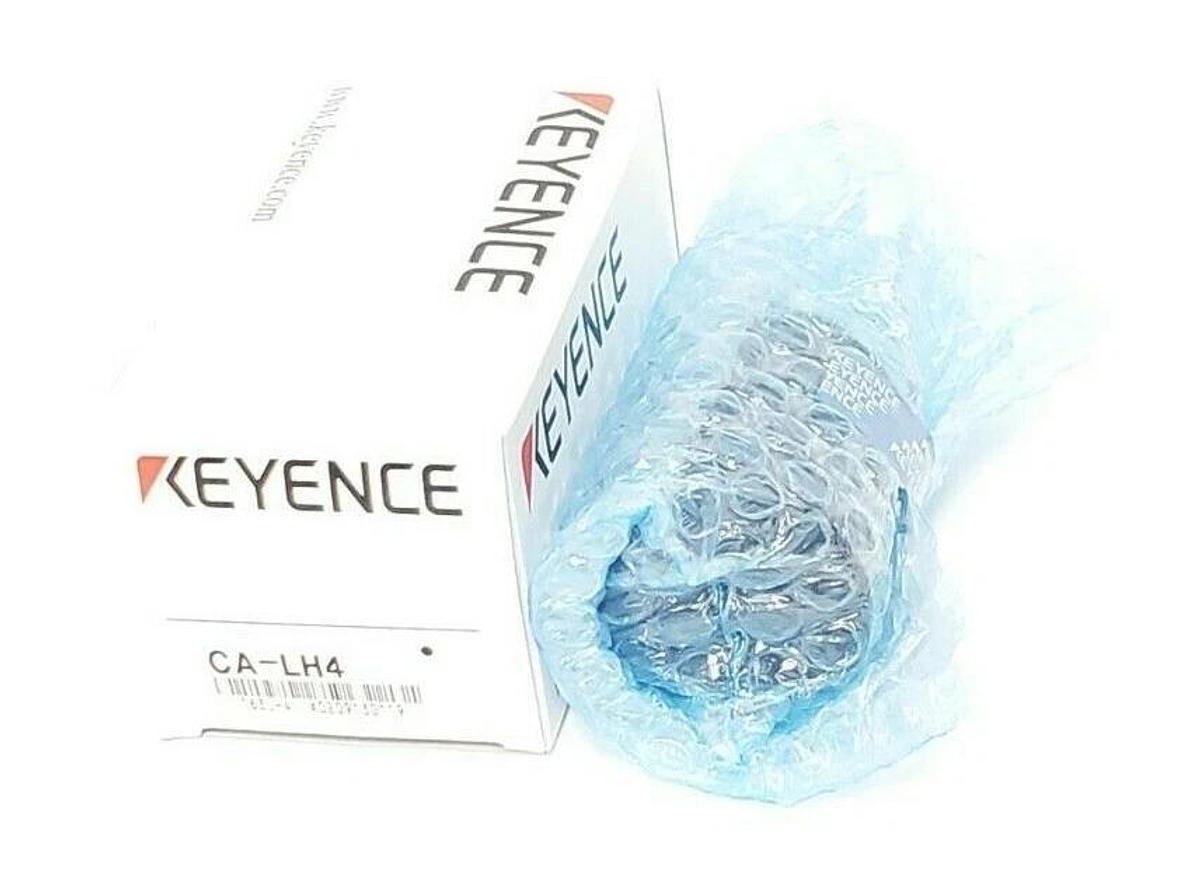 Used NIB KEYENCE CA-LH4 HIGH RESOLUTION LOW DISTORTION 4MM LENS CALH4