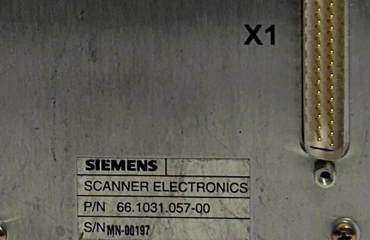 Used SIEMENS SVTRONICS 66.1031.057-00 / 66103105700 10-PORT SCANNER MODULE USNP