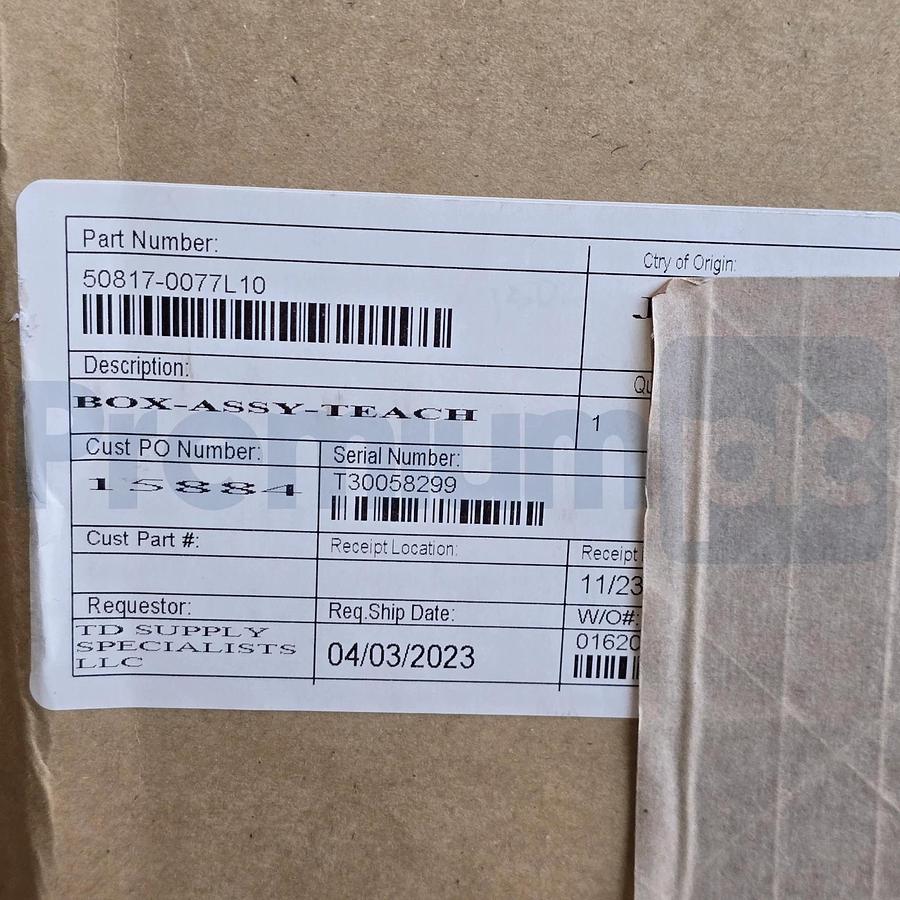 Kawasaki 50817-0077L10 Robot Teach Pendant iPendant Controller 50817-0072 NSMP