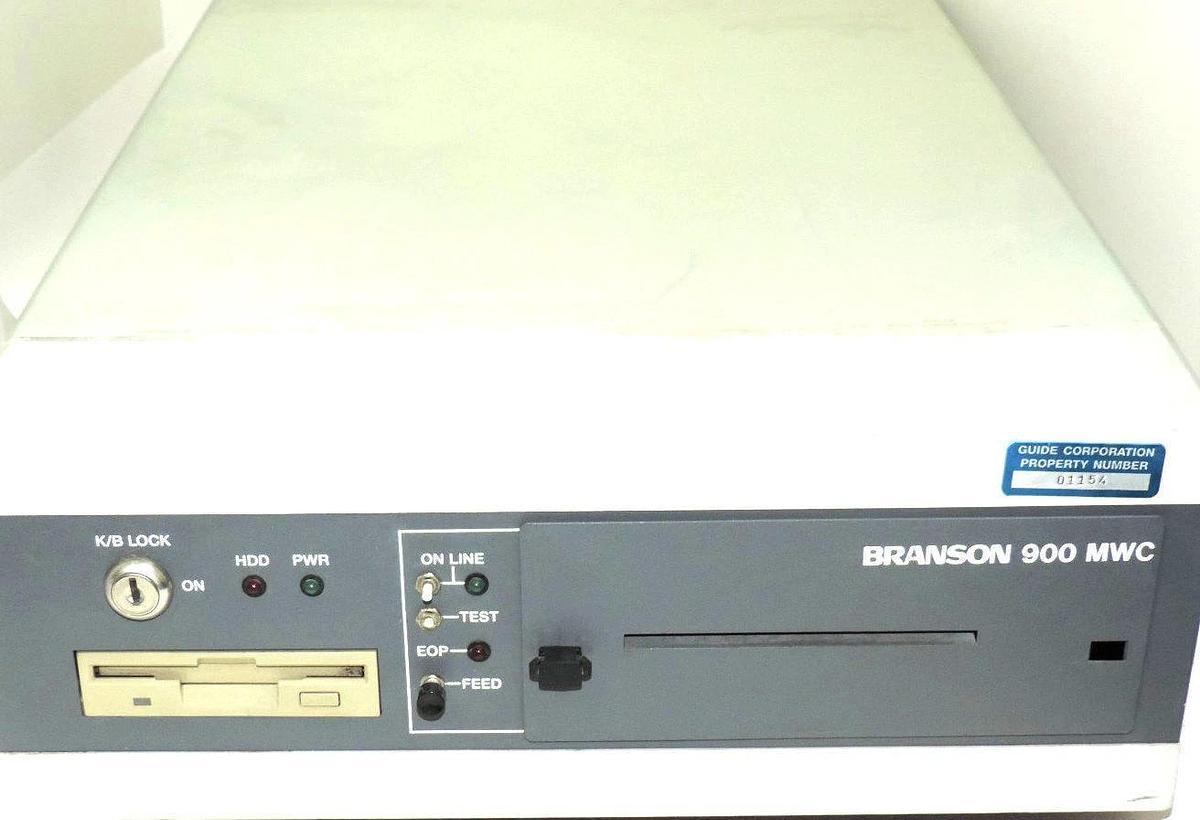 Used BRANSON 900 MWC MULTIPLE WELDER CONTROLLER EDP NO. 201-143-078 117 VAC 50/60HZ