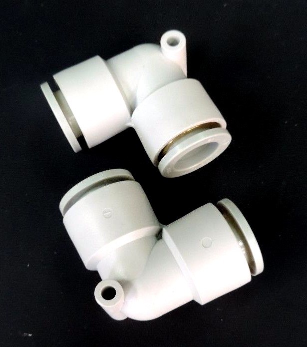 Used LOT OF 2 NEW SMC KQ2L16-00 FITTINGS KQ2L1600