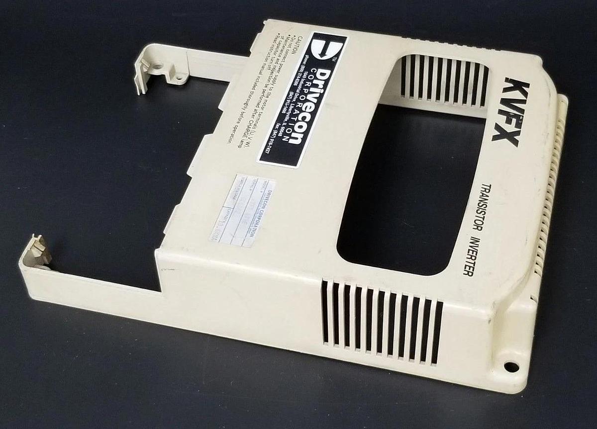 Used DRIVECON KVFX-475-E TRANSISTOR INVERTER DRIVE KVFX475E (COVER ONLY)