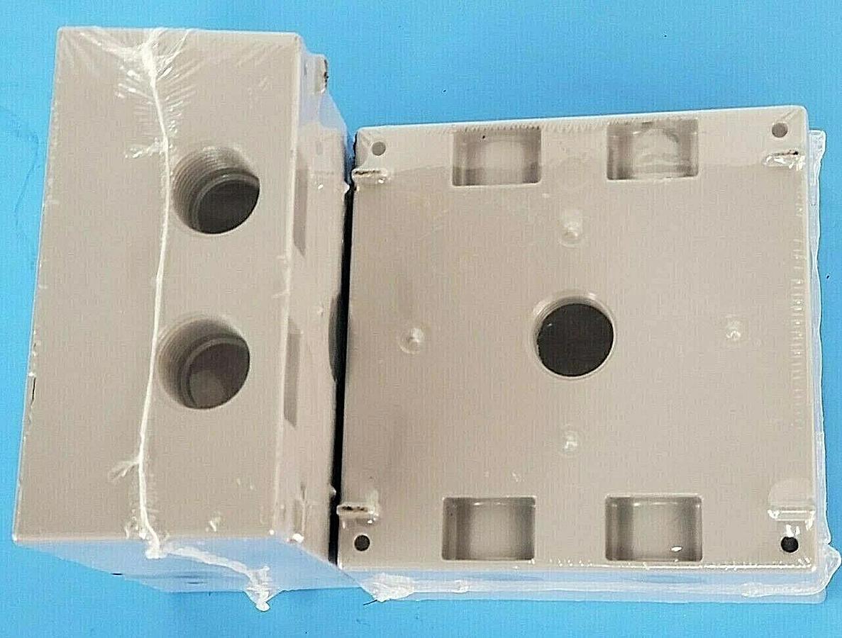 Used LOT OF 2 NEW BELL OUTDOORS 5337-0 TWO-GANG BOX 4A244A