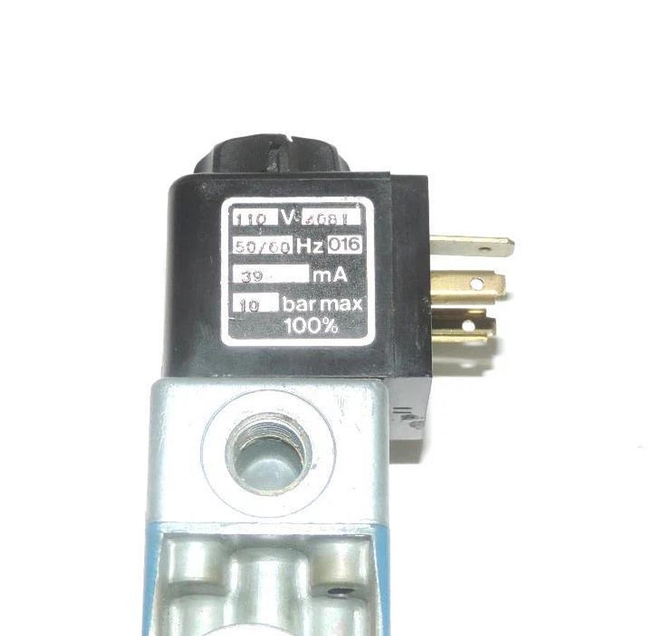 Used WABCO 002 1083 SOLENOID VALVE 5722275270 W/ W5270 110V 50/60HZ COIL