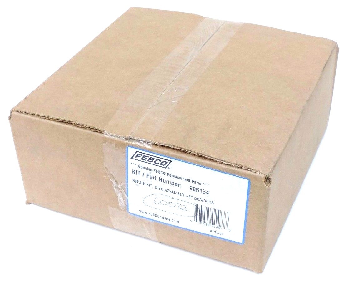 NIB FEBCO 905154 DISC ASSEMBLY REPAIR KIT 6" DCA/DCDA
