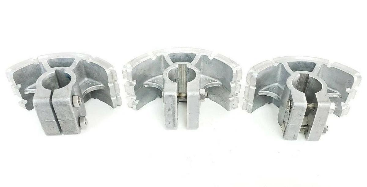 Used LOT OF 3 KRONES 1-02480009-0 ALUMINUM PALLET BODIES 1024800090
