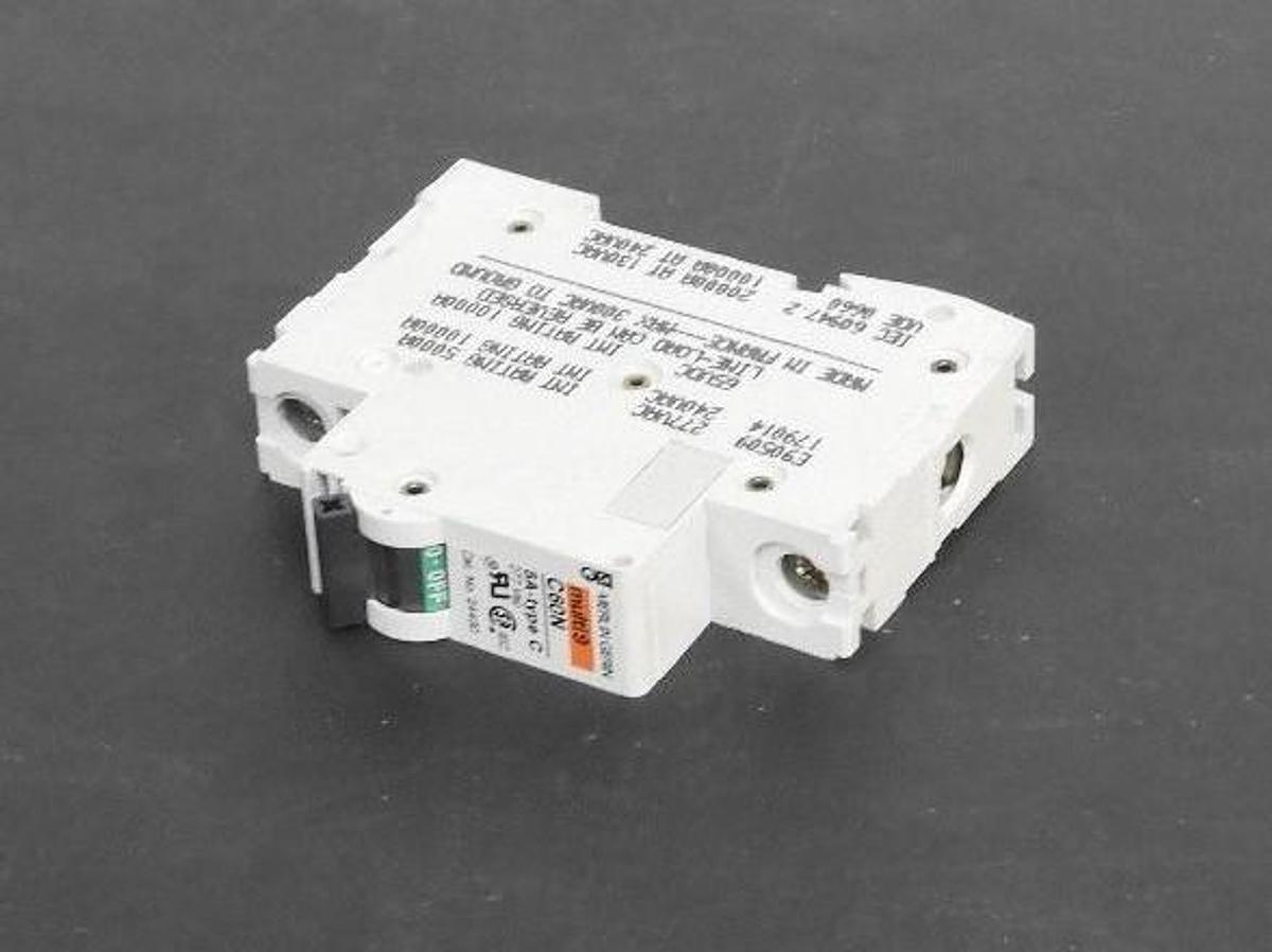 NEW MERLIN GERIN C60N 6A TYPE C CIRCUIT BREAKER CAT. NO. 24430