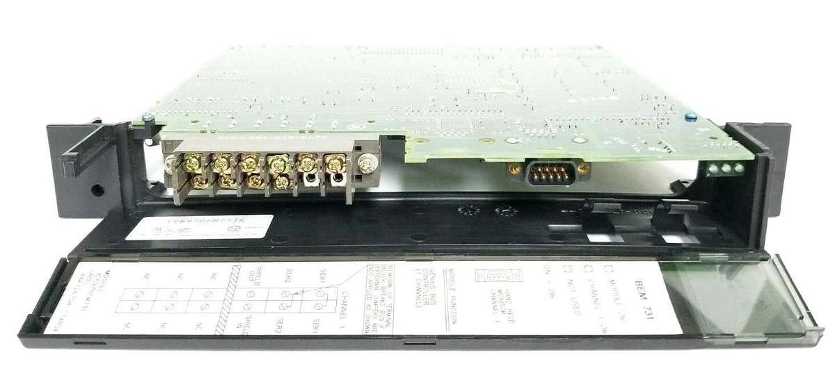 Used GE FANUC IC697BEM731L BUS EXPANSION MODULE 44A729723-G01 IC697BEM731