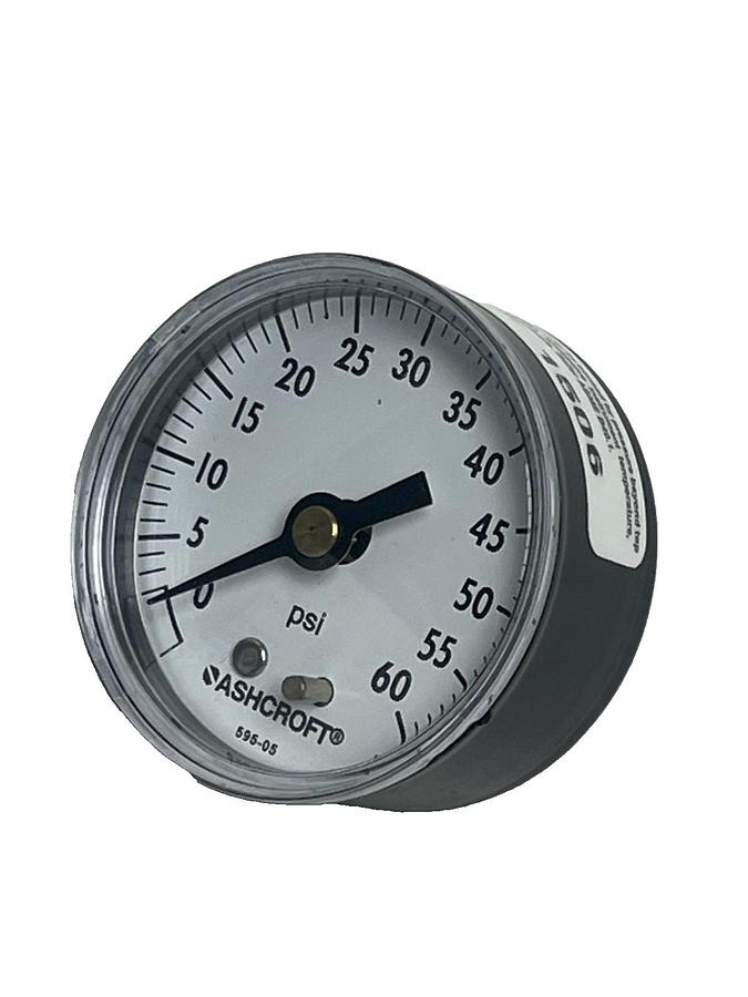 Used Lot of 5 Ashcroft 20W1005H02B 60# Pressure Gauge 2" Dial 0-60 PSI 1/4" NPT