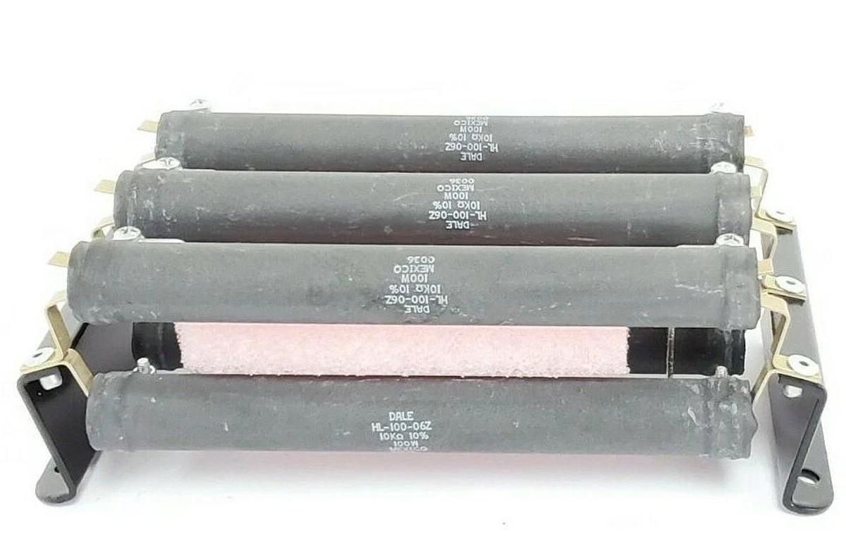NEW RELIANCE GMC 610275 11B BUS BAR ASSY 61027535R W/ DALE HL-100-06Z RESISTORS
