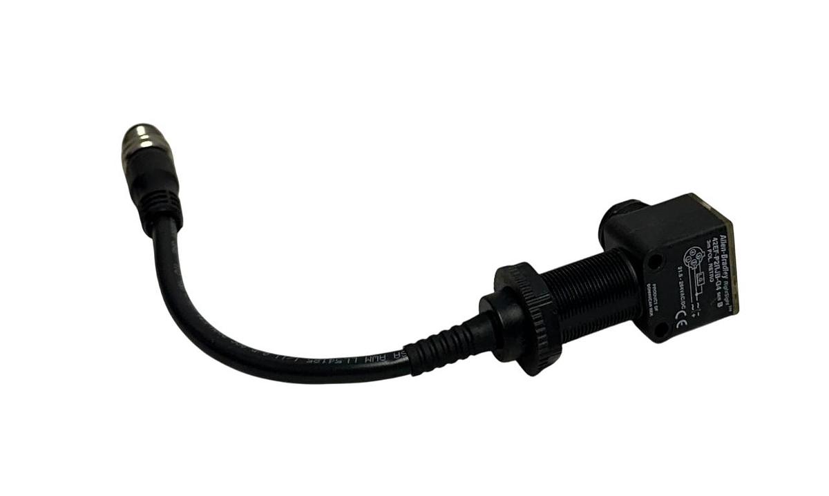 ALLEN BRADLEY 42EF-P2RJB-G4 /B PHOTOSWITCH RightSight POLARIZED SENSOR 3M NSMP