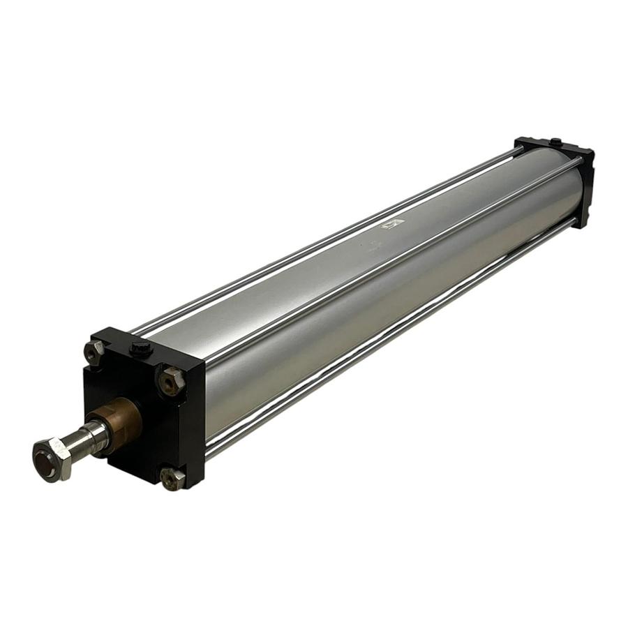 Used Parker P1DYE160MRE1200NNNN Profile Tie Rod Air Cylinder 160mm x 1200mm - NSNP