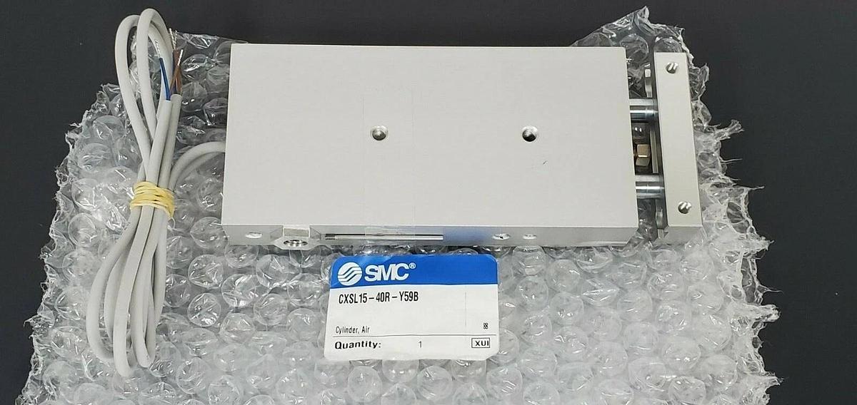 Used NEW SMC CXSL15-40R-Y59B CYLINDER CXSL1540RY59B MAX. 0.7MPa