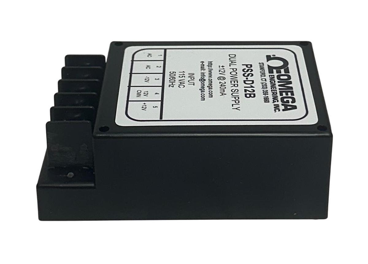 Used OMEGA ENGINEERING PSS-D12B / PSSD12B DUAL POWER SUPPLY 115VAC 50/60Hz INPUT NSNP