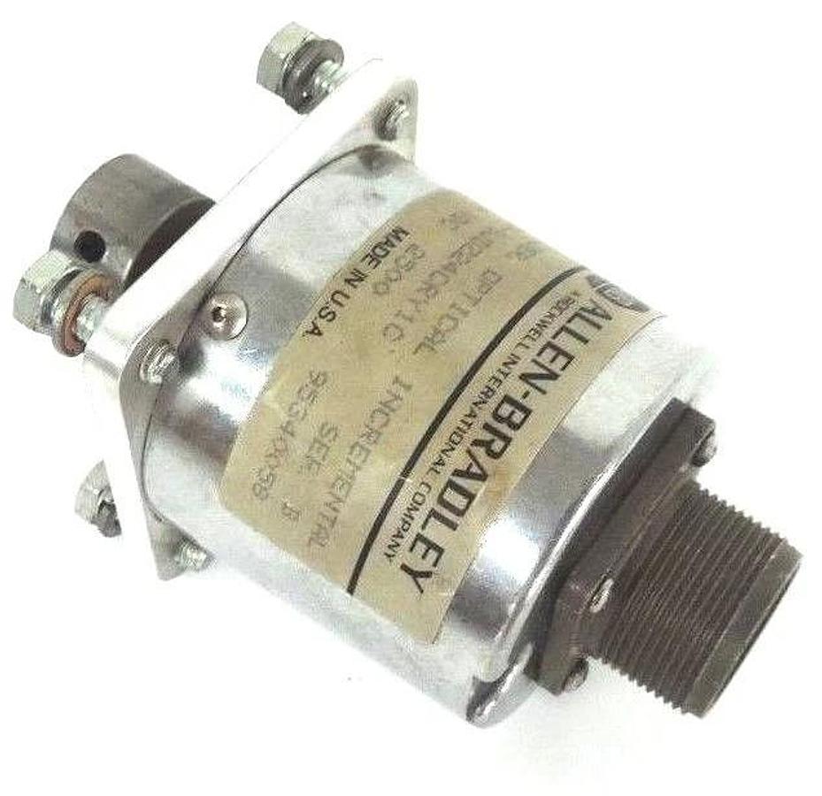 Used ALLEN BRADLEY 845H-SJDZ24CRY1C SER. B OPTICAL INCREMENTAL ENCODER 8-24VDC