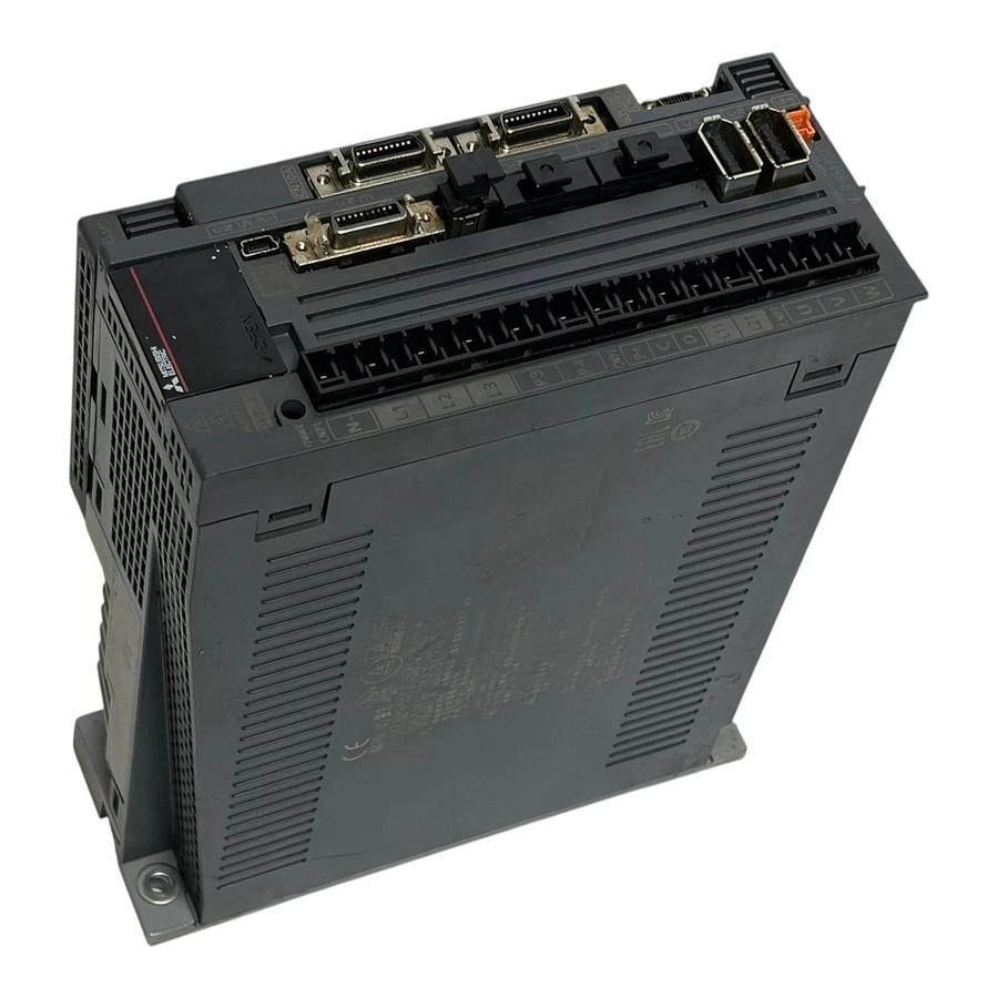 Used Mitsubishi MR-J4-60B4-RJ020 AC Servo Drive 600W 400V w/ MR-J4-T20 Unit Assembly