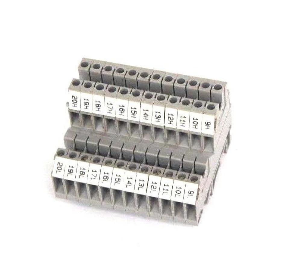 Used LOT OF 12 PHOENIX CONTACT 2771146 UKKB 5 TERMINAL BLOCKS