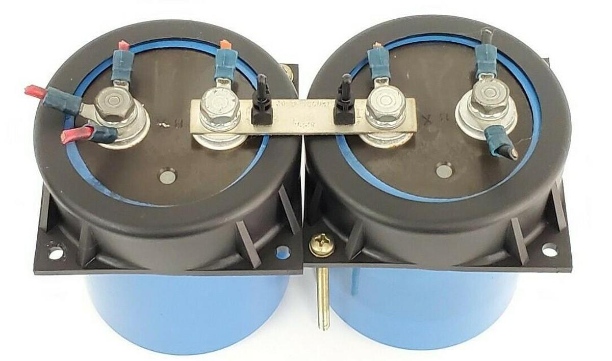 Used LOT OF 2 NIPPON CHIMI-CON 36DY15064 CAPACITORS 2700UF, 400VDC, 9530L62