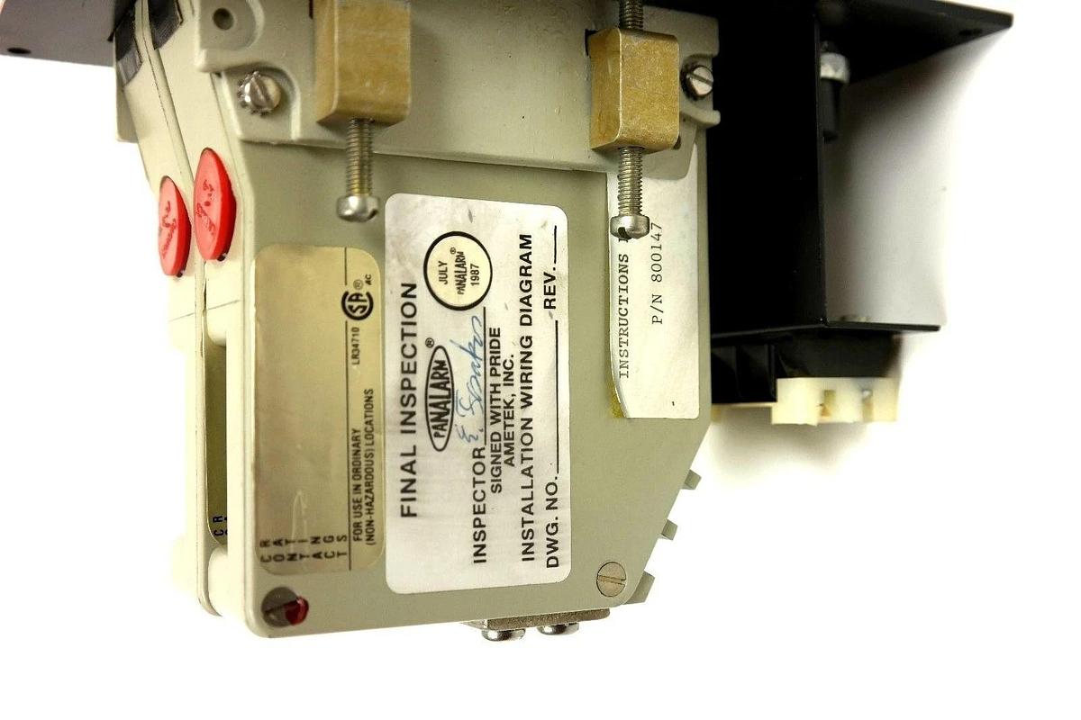 NEW PANALARM 330-BTG-1 GAUGE +/- 10V DC CYCLES 330BTG1, 705536