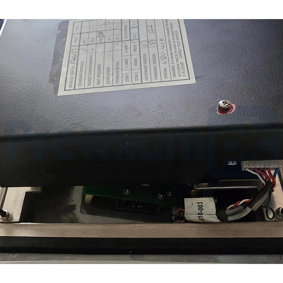 Used METTLER TOLEDO SAFELINE V3 - 84497 METAL DETECTOR CONTROL MODULE 4500-411R REP.