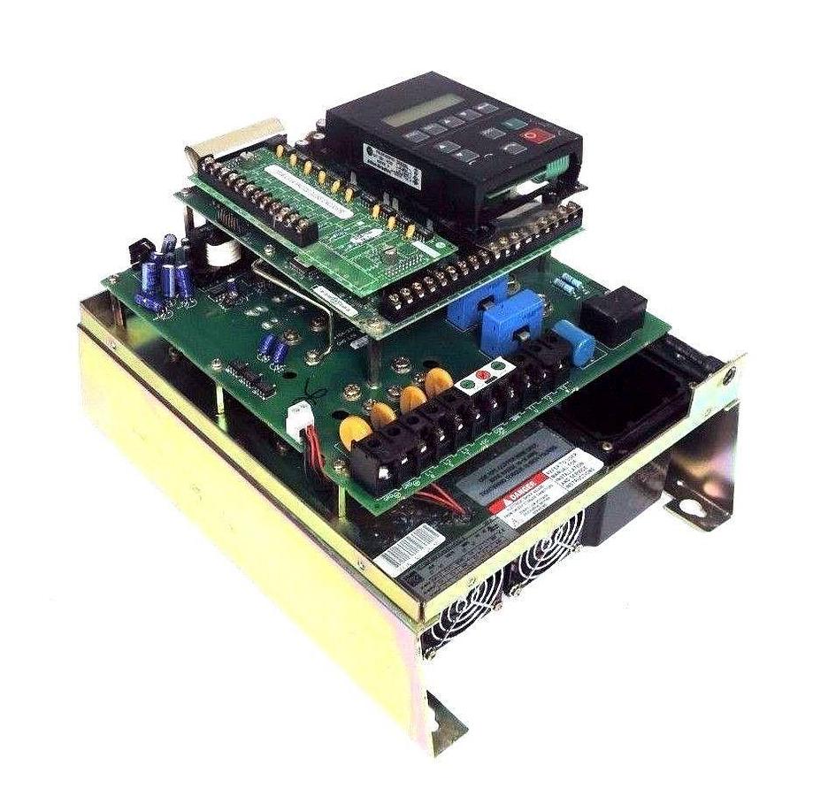 Used ALLEN BRADLEY 1336F-BRF75-AN-EN-HCS2-L5 DRIVE 5.5HP SER. A 1336FBRF75ANENHCS2L5