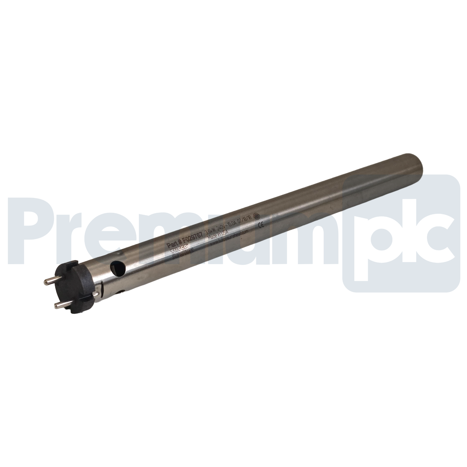 Used Tutco SureHeat F029767 Serpentine II Air Heater Element 3.6kW 240V 1400°F 029767