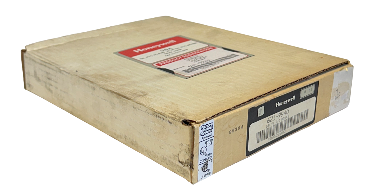 Used HONEYWELL 621-9940 / 6219940 SERIAL I/O COMMUNICATION MODULE VR. 3.2 NSMP