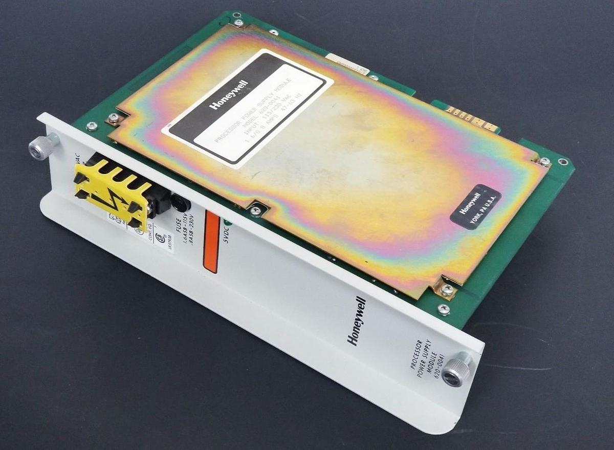Refurbished HONEYWELL 620-0041 PROCESSOR POWER SUPPLY MODULE 115/230VAC 1.6/0.8A REPAIRED