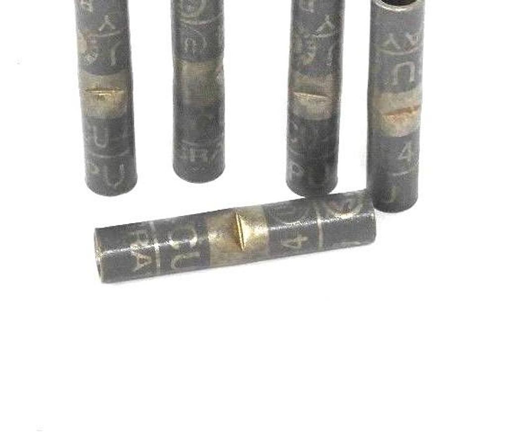 Used LOT OF 5 NEW TECHSPAN BCU-4 SH COPP SPLICE 4CU GRAY CONNECTORS BCU4