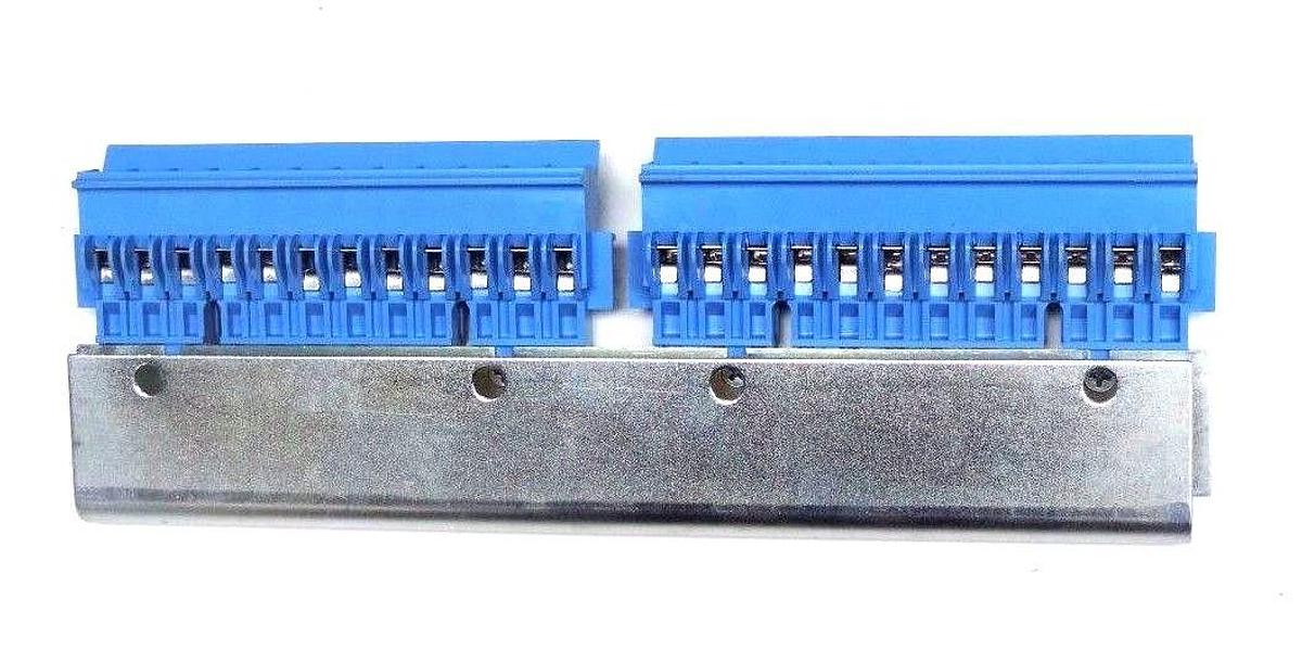 Used LOT OF 16 CONNECTRON 768A899H01 TERMINAL STRIPS WITH SWING ARMS
