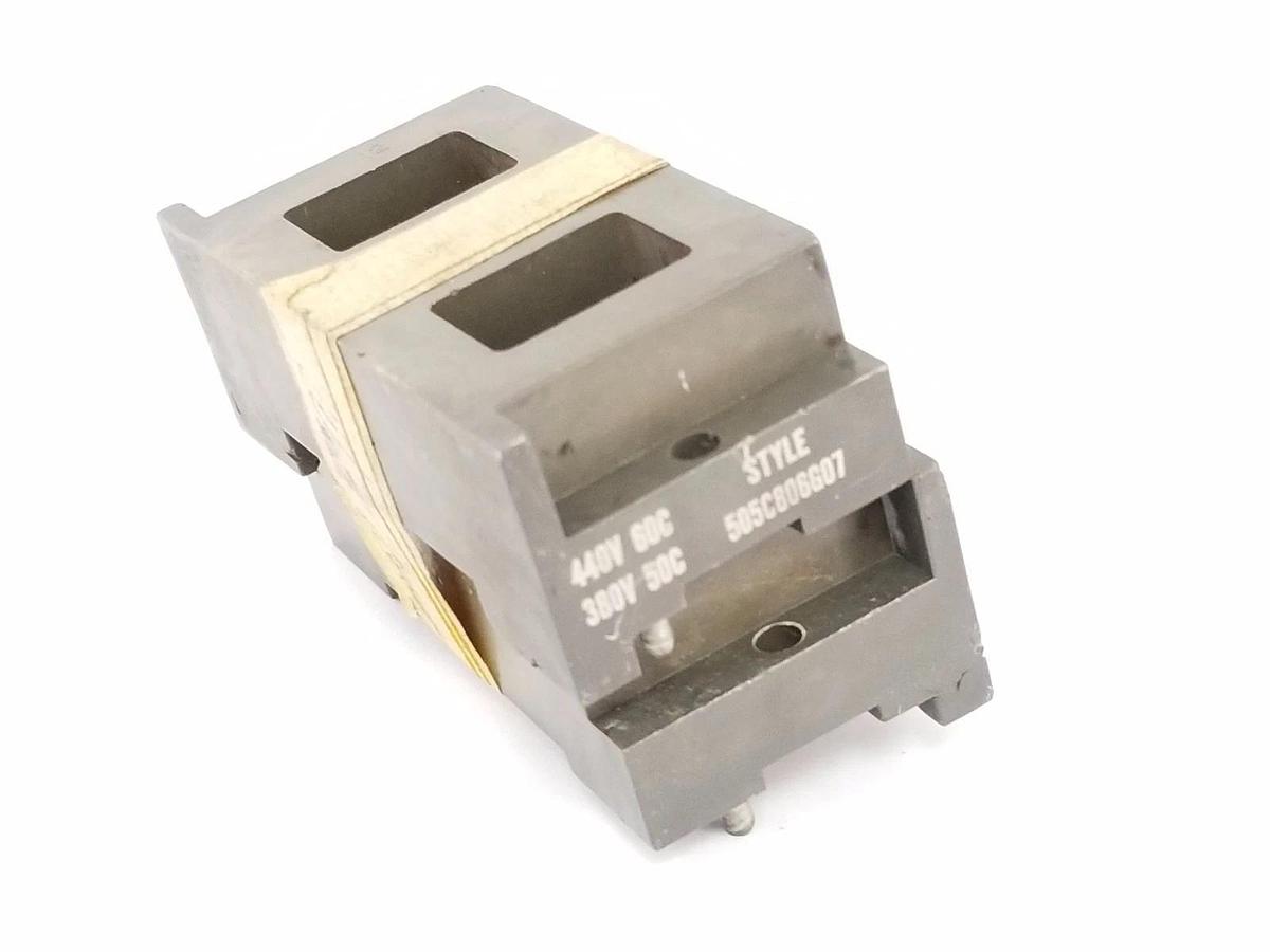 Used LOT OF 2 CUTLER HAMMER 505C806G07 COILS 440V 60CY, 380V 50C