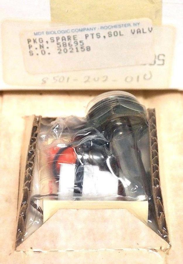 NIB MDT BIOLOGIC COMPANY 58695 SOLENOID VALVE REPAIR KIT