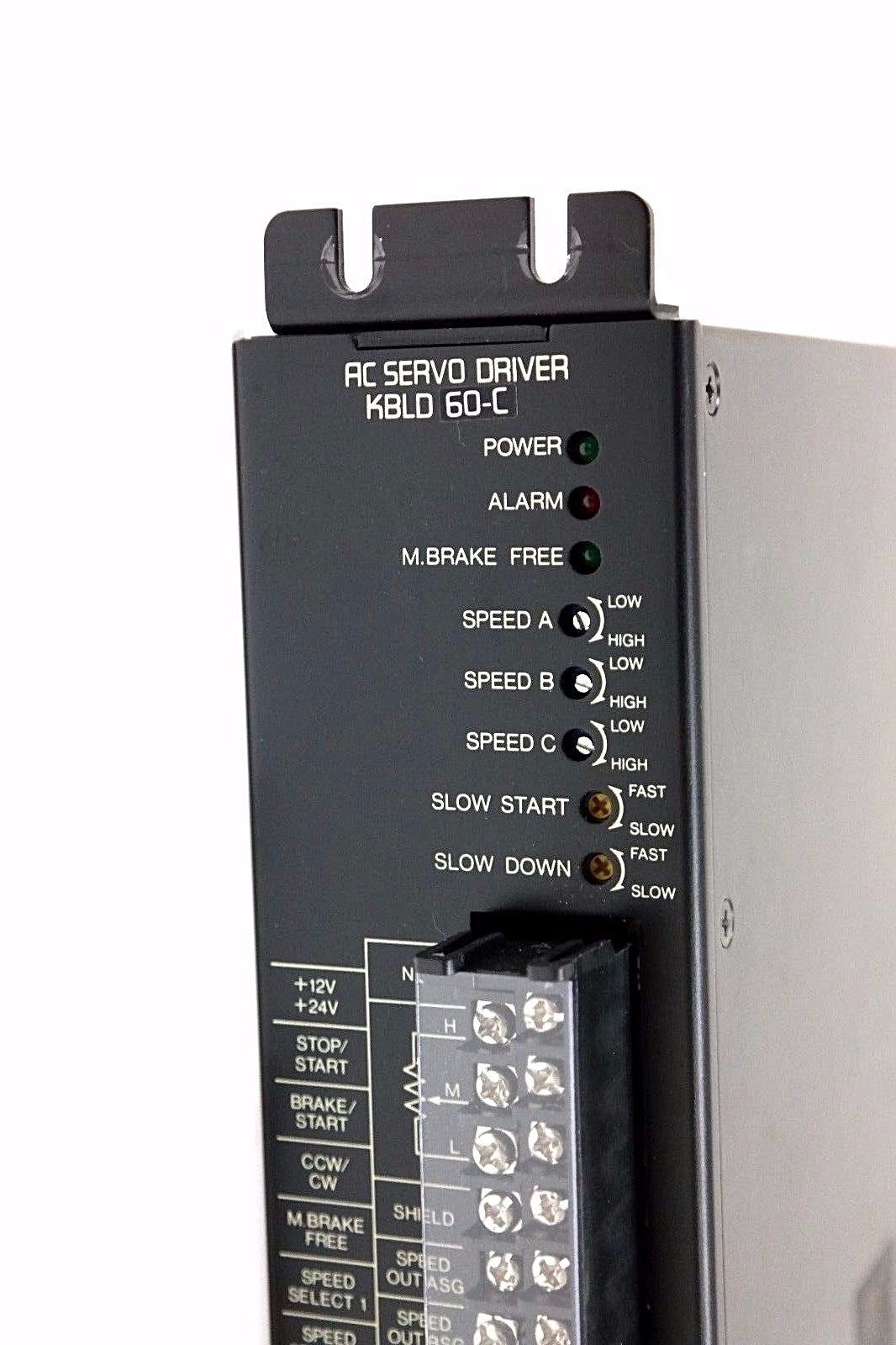 Used ORIENTAL MOTOR / SUPER VEXTA KBLD60-C AC SERVO DRIVER AC200/230V 3.1A KBLD60C