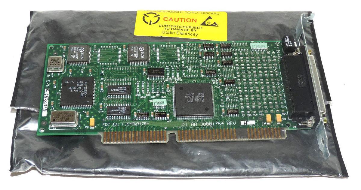 Used DIGI INTERNATIONAL 30001754 PC BOARD ISA ACCELEPORT REV H