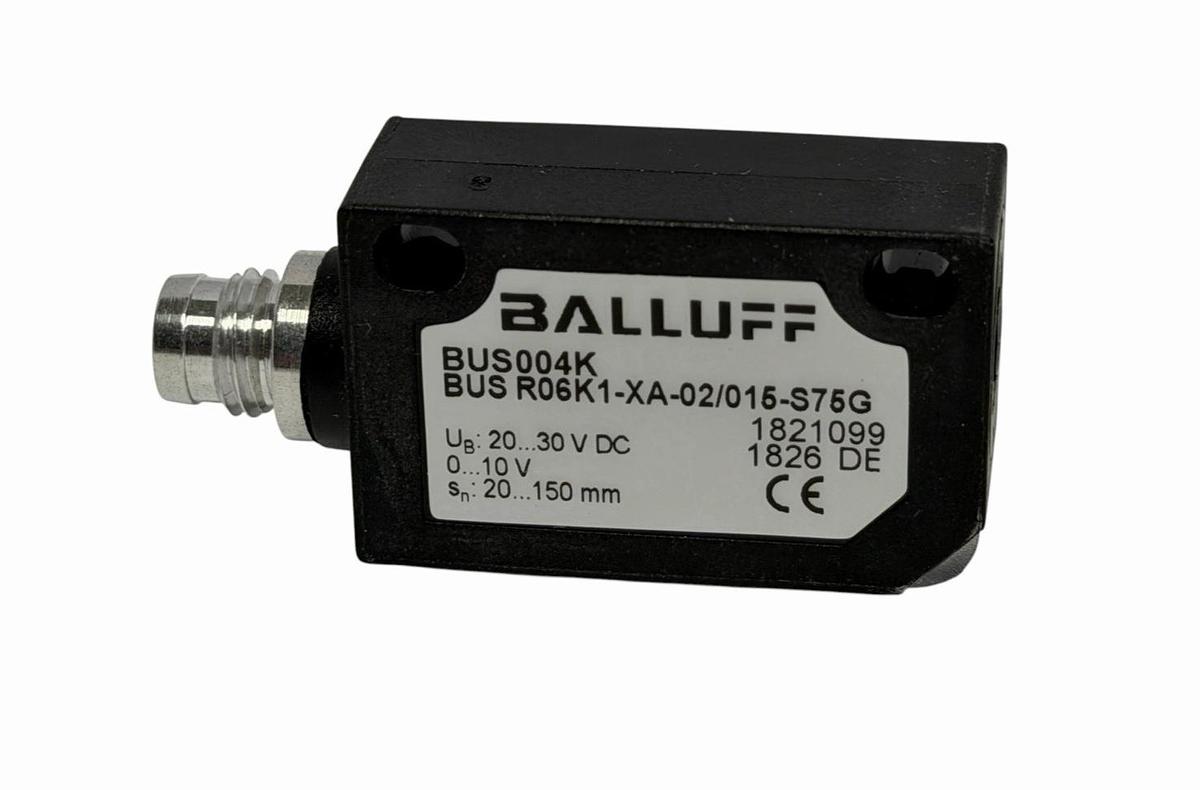 NEW BALLUFF BUS R06K1-XA-02/015-S75G ULTRASONIC SENSOR (BUS004K)