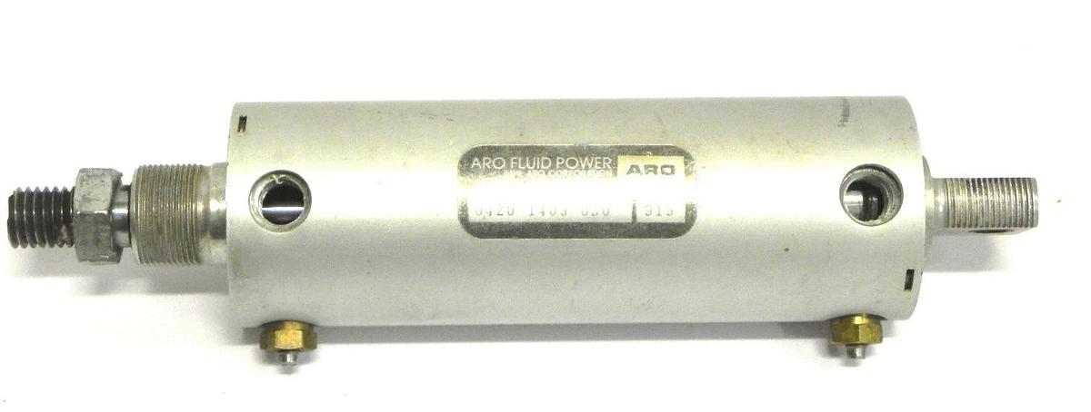 Used ARO FLUID POWER 0420 1409 030 CYLINDER 04201409030919