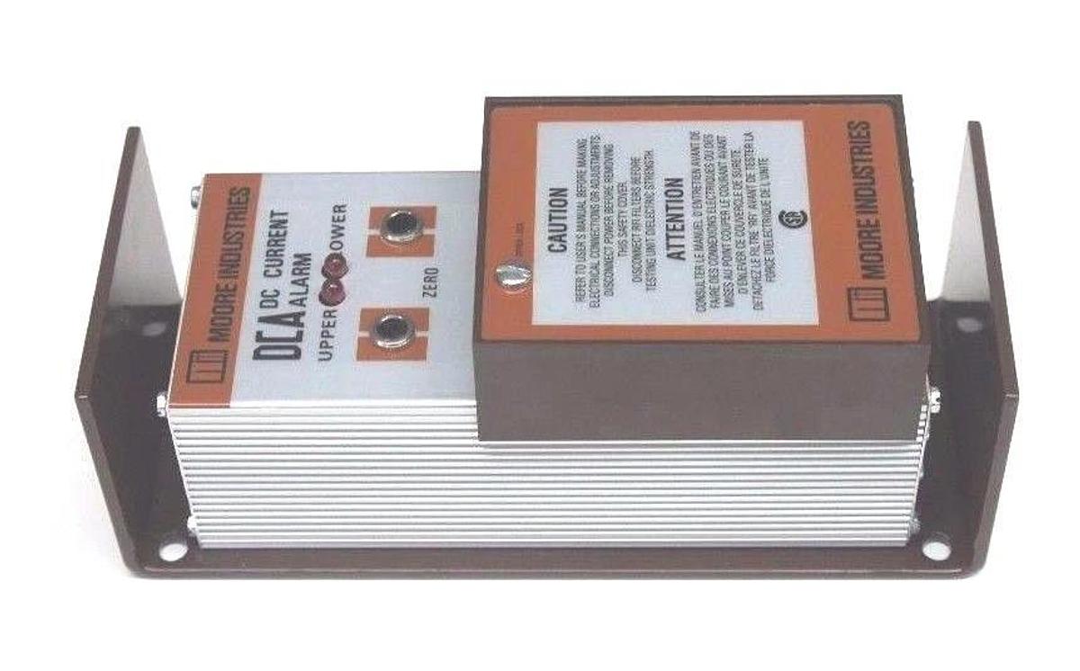 NIB MOORE INDUSTRIES DCA/1-5V/DH1H1/117AC STD DC CURRENT ALARM SIGNAL CONVERTER